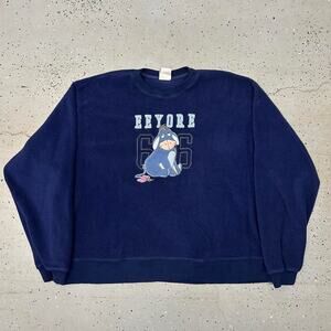 VTG Disney Eeyore blue crewneck sweatshirt